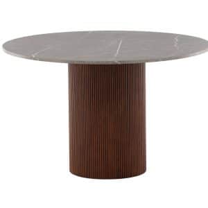 VIND COLLECTION Austin spisebord - brun, Ægte marmor