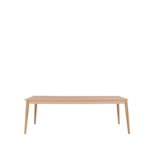 PBJ Hide spisebord 220x95 cm - Olieret valnød - Marmor laminat